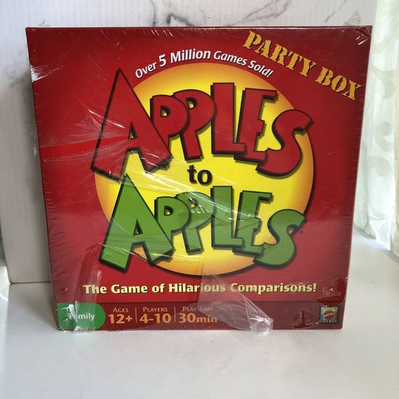 APPLES TO APPLES PARTY BOX GAME FROM MATTEL NEW - Picture 7 of 7